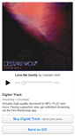 Mobile Screenshot of destaniwolf.bandcamp.com