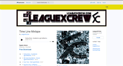 Desktop Screenshot of leaguexcrew.bandcamp.com