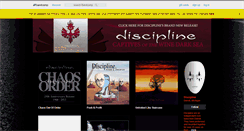 Desktop Screenshot of disciplineband.bandcamp.com