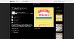 Desktop Screenshot of greattiger.bandcamp.com