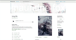 Desktop Screenshot of maundriefox.bandcamp.com