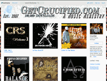 Tablet Screenshot of getcrucified.bandcamp.com