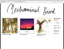 Tablet Screenshot of mechanicalbird.bandcamp.com