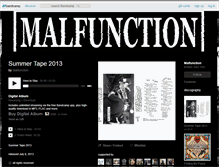 Tablet Screenshot of malfunctionhc.bandcamp.com