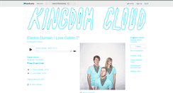 Desktop Screenshot of kingdomcloud.bandcamp.com