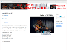 Tablet Screenshot of deanpeerbass.bandcamp.com