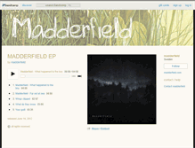 Tablet Screenshot of madderfield.bandcamp.com