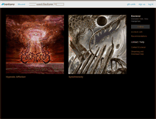 Tablet Screenshot of excrecor.bandcamp.com
