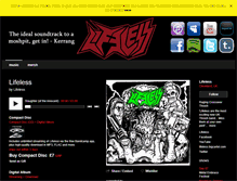 Tablet Screenshot of lifeless.bandcamp.com