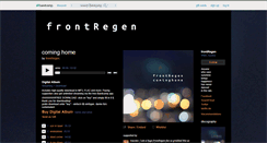 Desktop Screenshot of frontregen.bandcamp.com