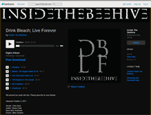 Tablet Screenshot of insidethebeehive.bandcamp.com