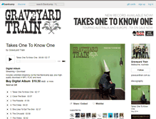 Tablet Screenshot of graveyardtrain.bandcamp.com