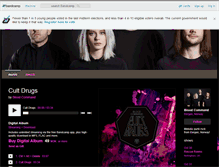 Tablet Screenshot of bloodcommand.bandcamp.com