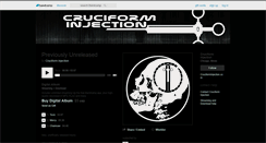Desktop Screenshot of cruciforminjection.bandcamp.com