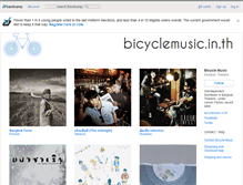 Tablet Screenshot of bicyclemusic.bandcamp.com