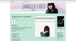 Desktop Screenshot of janelleloes.bandcamp.com