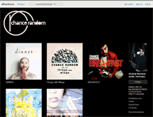 Tablet Screenshot of chancerandom.bandcamp.com