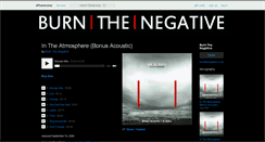 Desktop Screenshot of burnthenegative.bandcamp.com