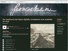 Tablet Screenshot of fernsehen.bandcamp.com