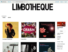 Tablet Screenshot of limbotheque.bandcamp.com