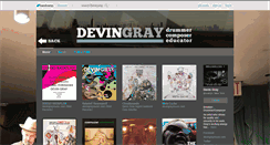 Desktop Screenshot of devingraymusic.bandcamp.com