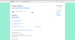 Desktop Screenshot of emiliofestevez.bandcamp.com