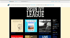 Desktop Screenshot of poisonivyleagueband.bandcamp.com