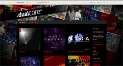 Desktop Screenshot of dualcoremusic.bandcamp.com