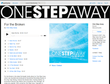 Tablet Screenshot of onestepaway.bandcamp.com
