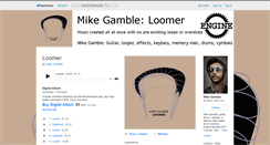 Desktop Screenshot of mikegambleloomer.bandcamp.com