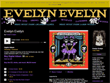 Tablet Screenshot of evelynevelyn.bandcamp.com