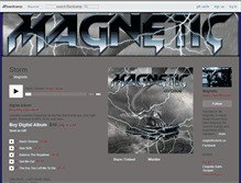 Tablet Screenshot of magnetic-storm.bandcamp.com