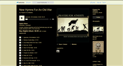 Desktop Screenshot of prayersforatheists.bandcamp.com