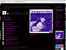 Tablet Screenshot of hazernomical.bandcamp.com