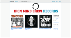 Desktop Screenshot of ironmindcrew.bandcamp.com