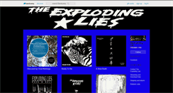 Desktop Screenshot of explodinglies.bandcamp.com