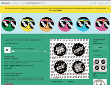 Tablet Screenshot of ladyfestboston.bandcamp.com