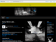 Tablet Screenshot of leddieandsmoggy.bandcamp.com
