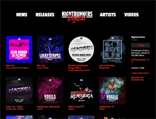 Tablet Screenshot of nightrunnersmusic.bandcamp.com