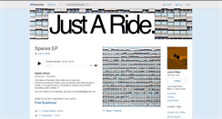 Desktop Screenshot of justaride.bandcamp.com