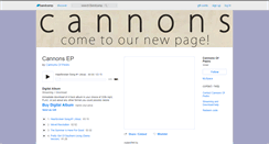 Desktop Screenshot of cannonsofpedro1.bandcamp.com