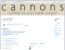 Tablet Screenshot of cannonsofpedro1.bandcamp.com