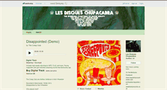 Desktop Screenshot of lesdisqueschupacabra.bandcamp.com