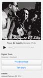 Mobile Screenshot of becauseoflily.bandcamp.com