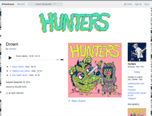 Tablet Screenshot of huntersny.bandcamp.com