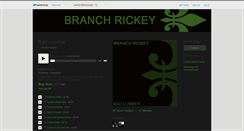 Desktop Screenshot of branchrickey.bandcamp.com