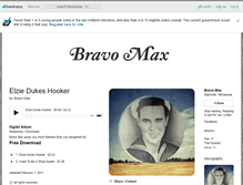 Tablet Screenshot of bravomaxmusic.bandcamp.com