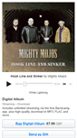 Mobile Screenshot of mightymojos.bandcamp.com