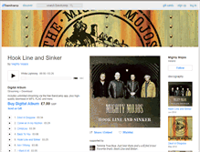 Tablet Screenshot of mightymojos.bandcamp.com