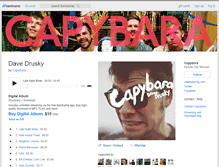 Tablet Screenshot of capybara.bandcamp.com